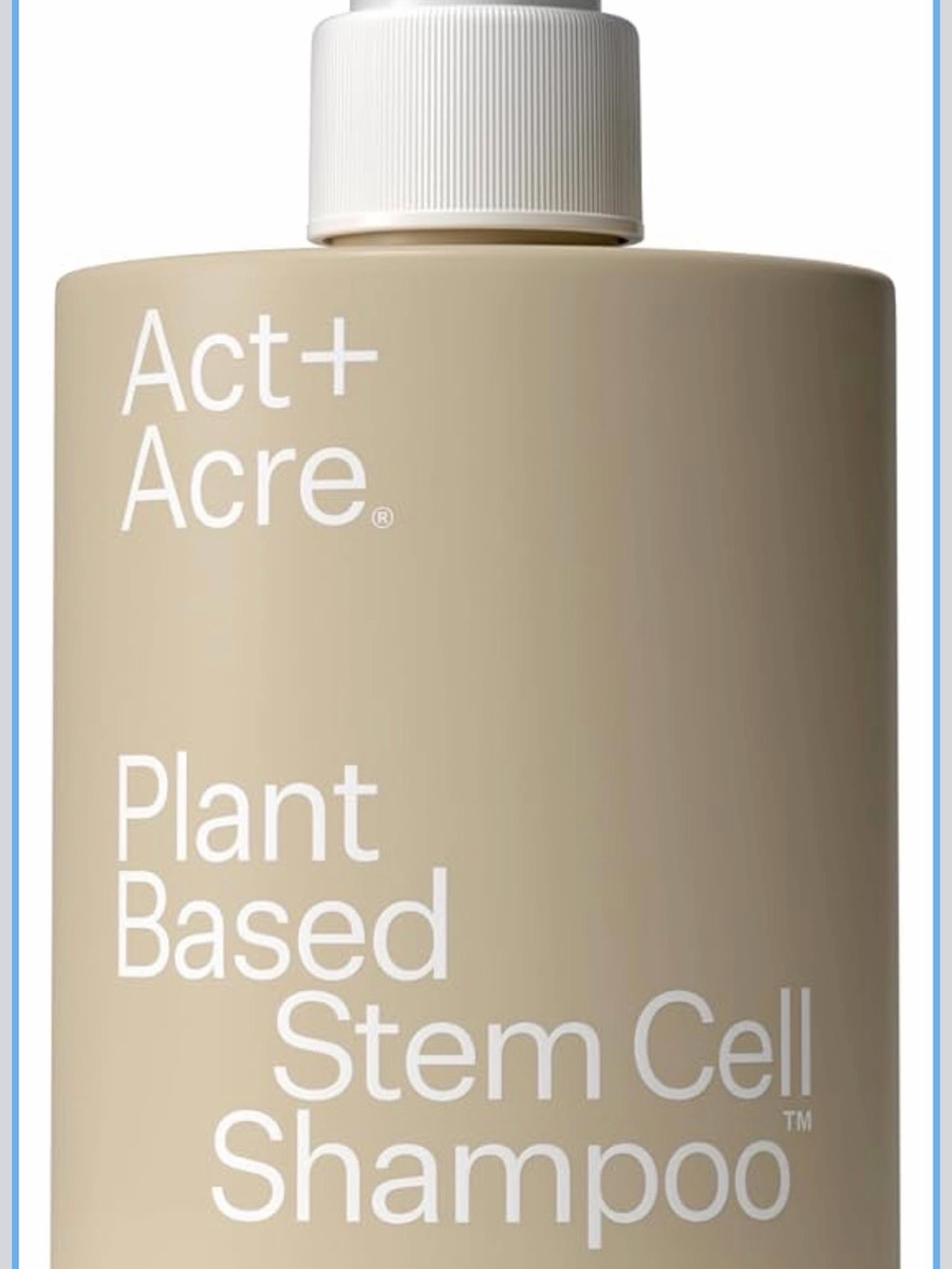 Plant Based Stem Cell Shampoo — Beige